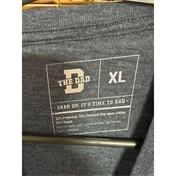 Don't Tell Your Mother The Dad Extra Large (XL) T-Shirt Navy - Picture 3 of 4